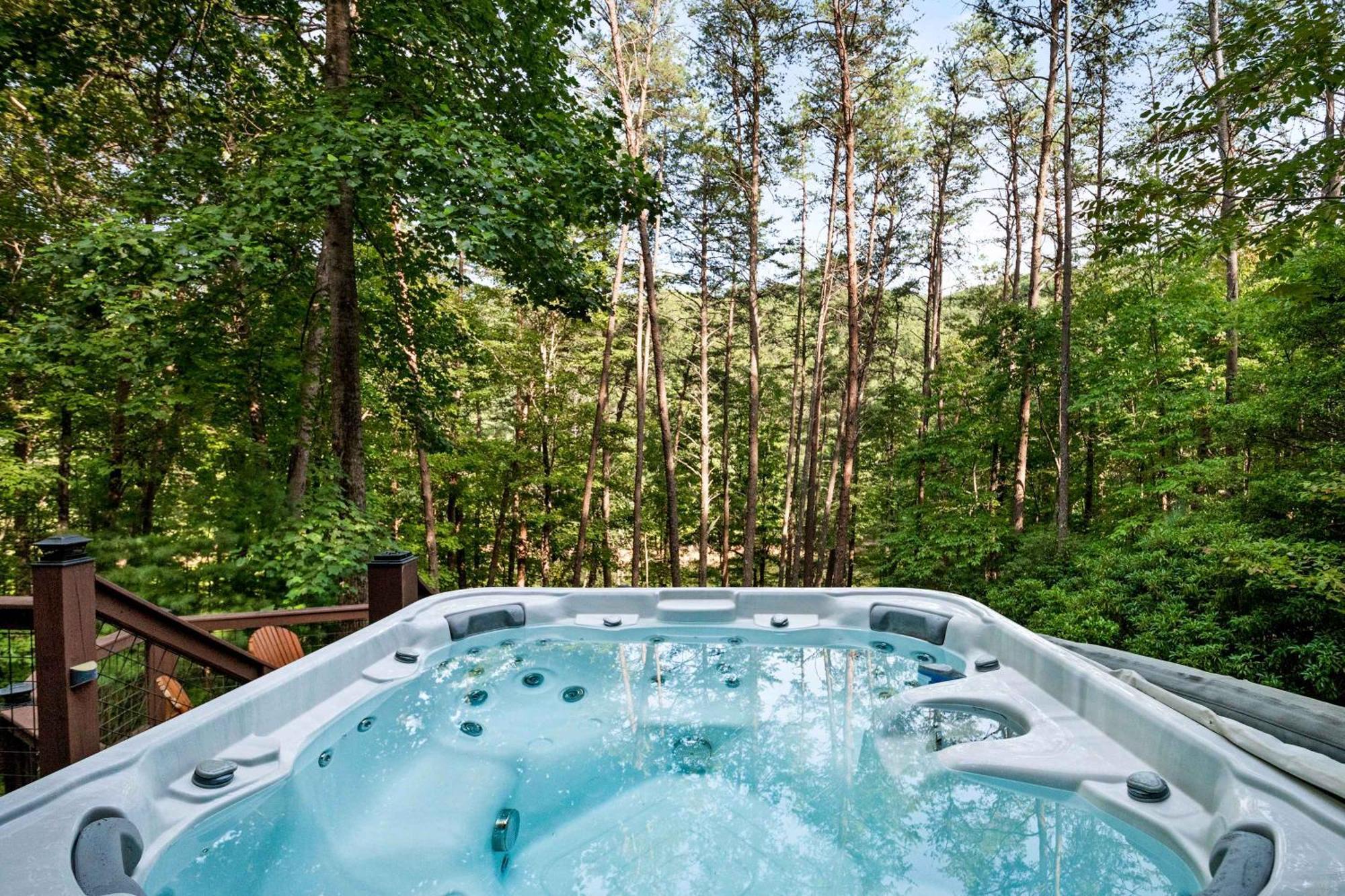 Lakeside Retreat Hot Tub Fishing Hiking เอลลิเจย์ ภายนอก รูปภาพ